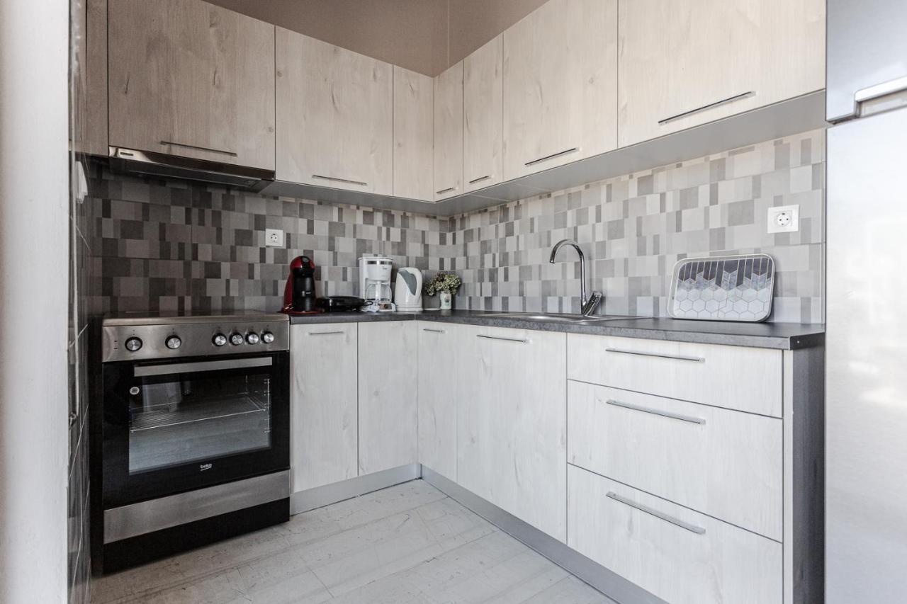 Cozy Seaside Penthouse With Sea & Mountain View. Leilighet Volos Eksteriør bilde
