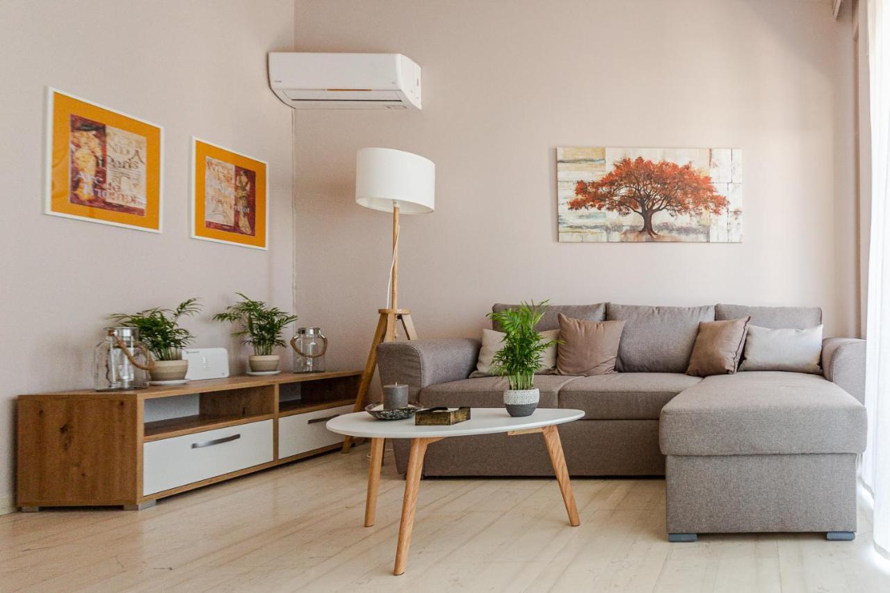 Cozy Seaside Penthouse With Sea & Mountain View. Leilighet Volos Eksteriør bilde