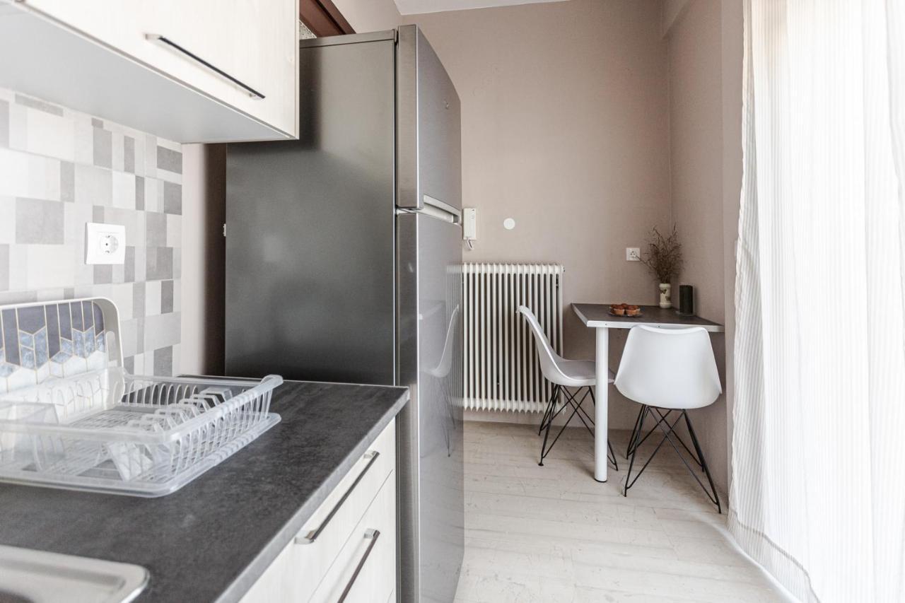 Cozy Seaside Penthouse With Sea & Mountain View. Leilighet Volos Eksteriør bilde